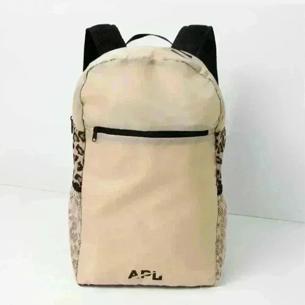 APL All-Purpose Leapord Print Packable Backpack